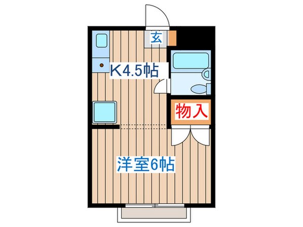 メゾン落合の物件間取画像